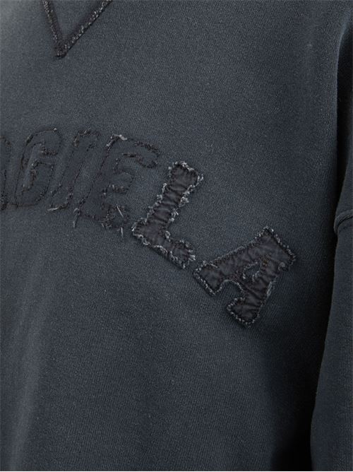 logo-appliqué cotton sweatshirt MAISON MARGIELA | S51GU0134S25570960